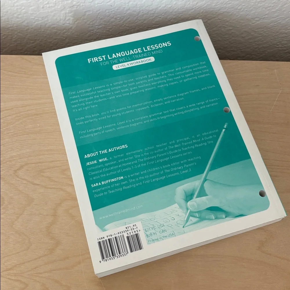 First Language Lessons Level 4 Student Workbook: Student Workbook Homeschool